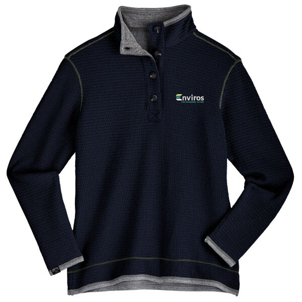 Women's Maverick Waffle Knit Button Up Thumbnail